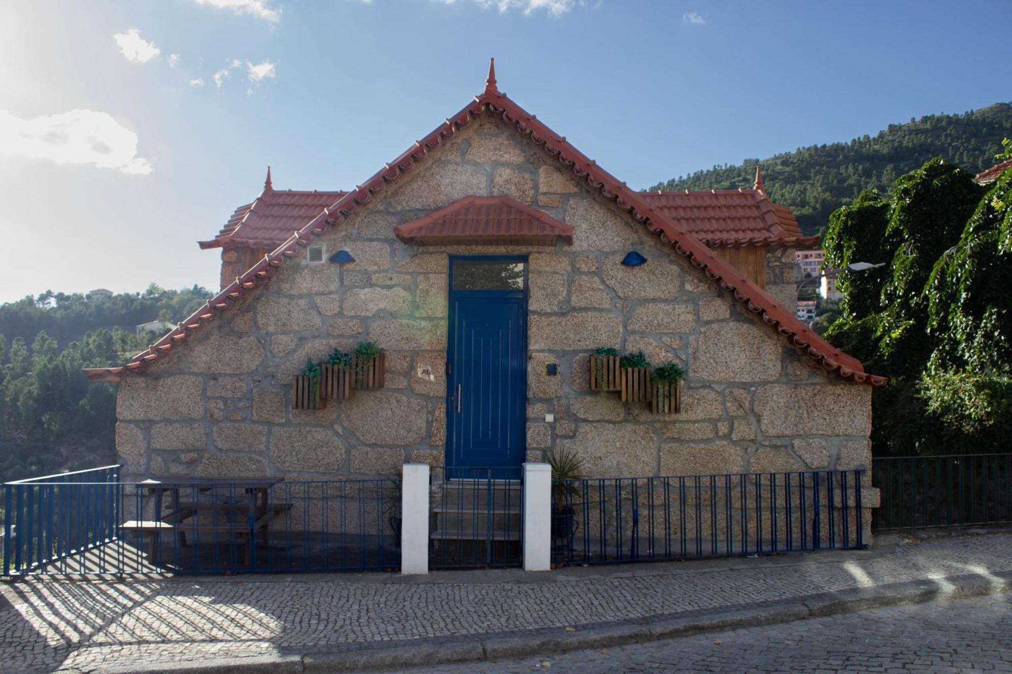 Appartamento Casa Da Carreira De Loriga Esterno foto